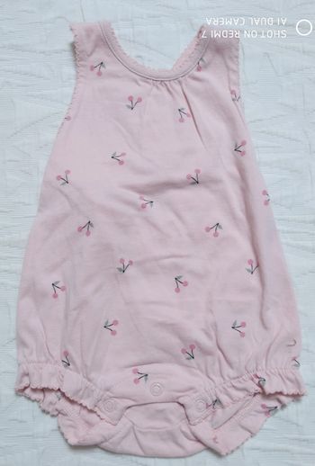 H&M barboteuse combi salopette rose cerise