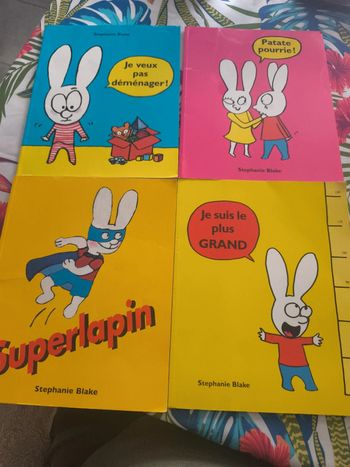 4 livres école des max de Stéphanie Blake