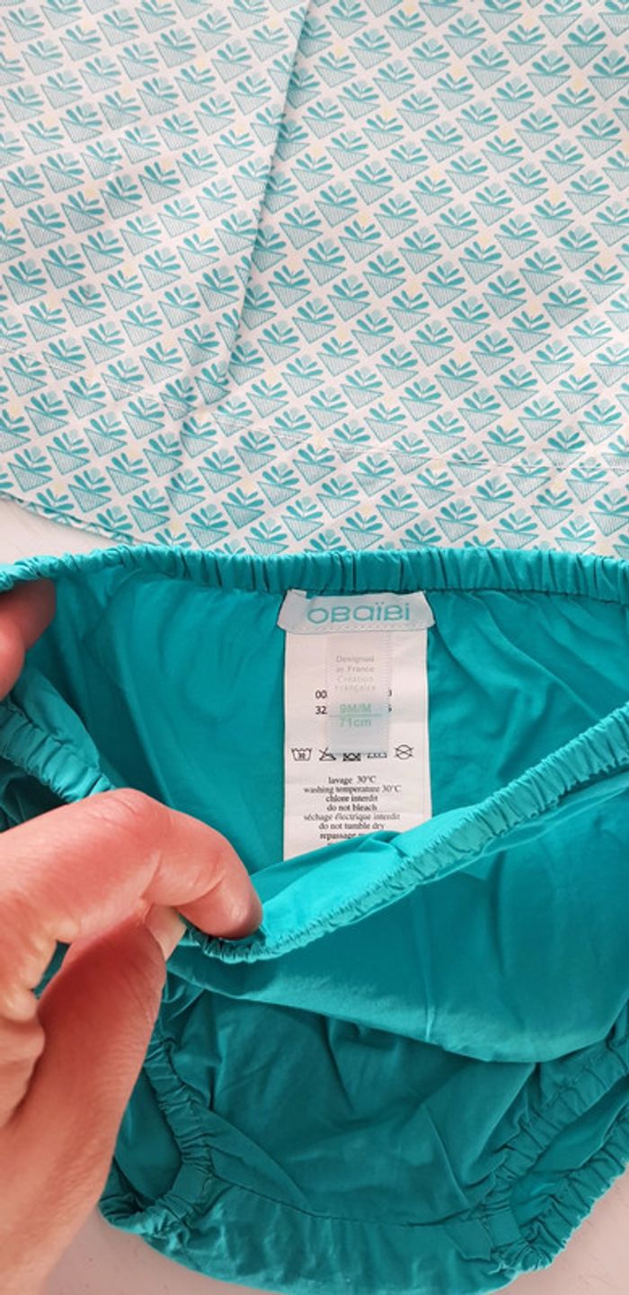 Ensemble robe et bloomer obaibi 9 mois - photo numéro 2