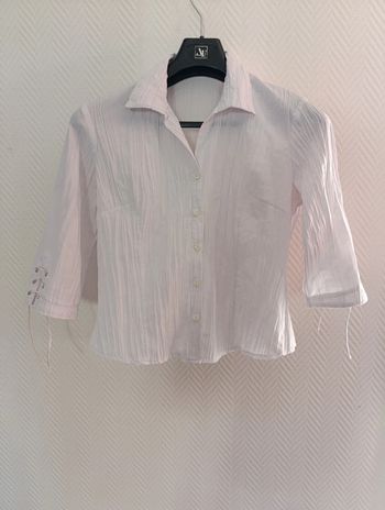 Chemisier blanc patrice breal 38