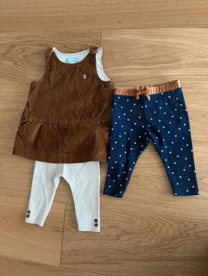 Lot vêtements bébé Obaibi
