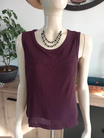 Débardeur femme violet M