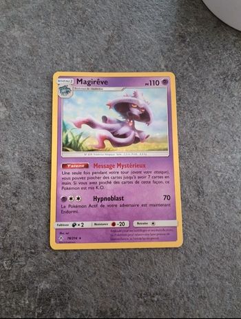 Carte Pokémon Magirêve