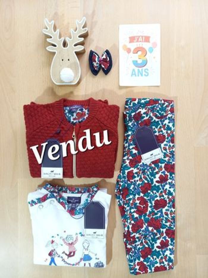 Ensemble Sergent Major 3 ans 🍎 - photo numéro 2