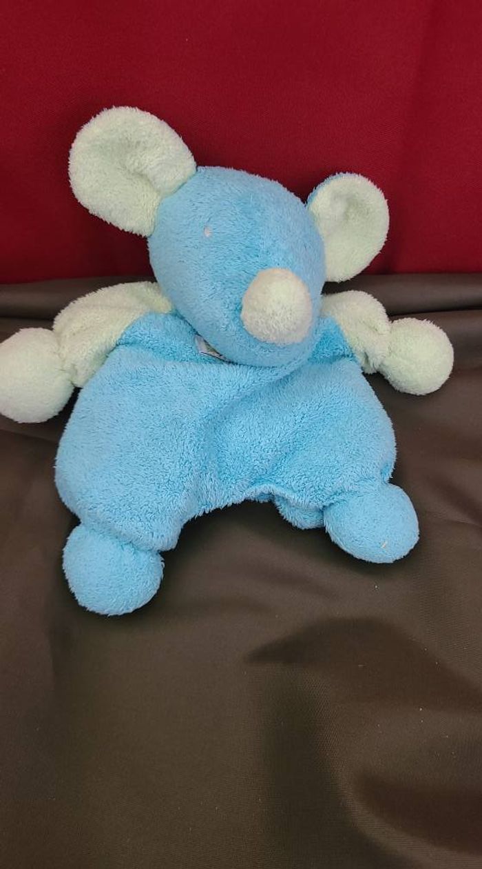 Doudou Souris Tartine et chocolat