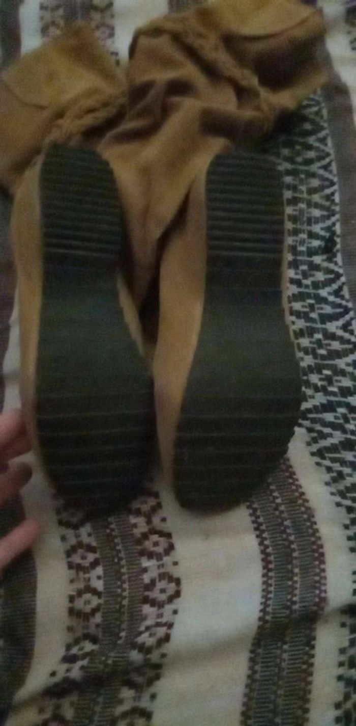 bottes marron taille 37 - photo numéro 3