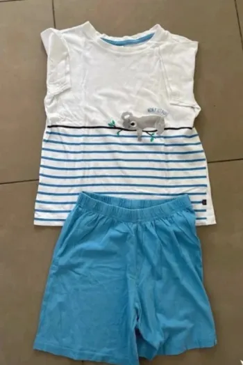 Pyjama fille Mon Petit Dodo – taille 10 ans, en parfait état 🌙💙