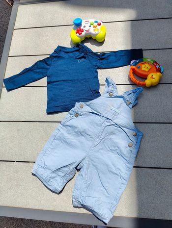 Salopette garçon 3 mois Kiabi