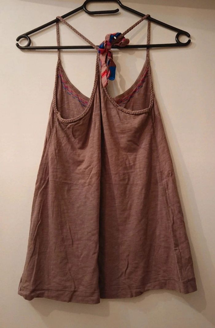 Débardeur pyjama marron - photo numéro 2
