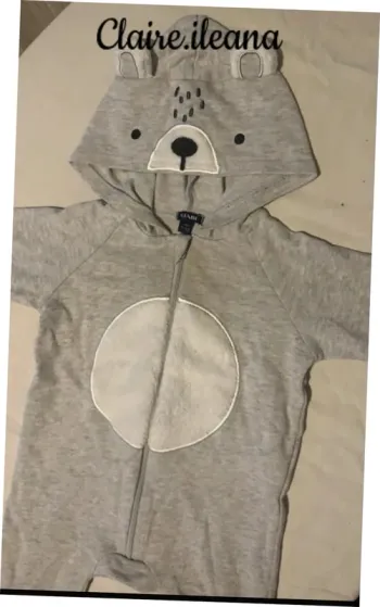🛑 pyjama / déguisement ours 6/9 mois 🛑