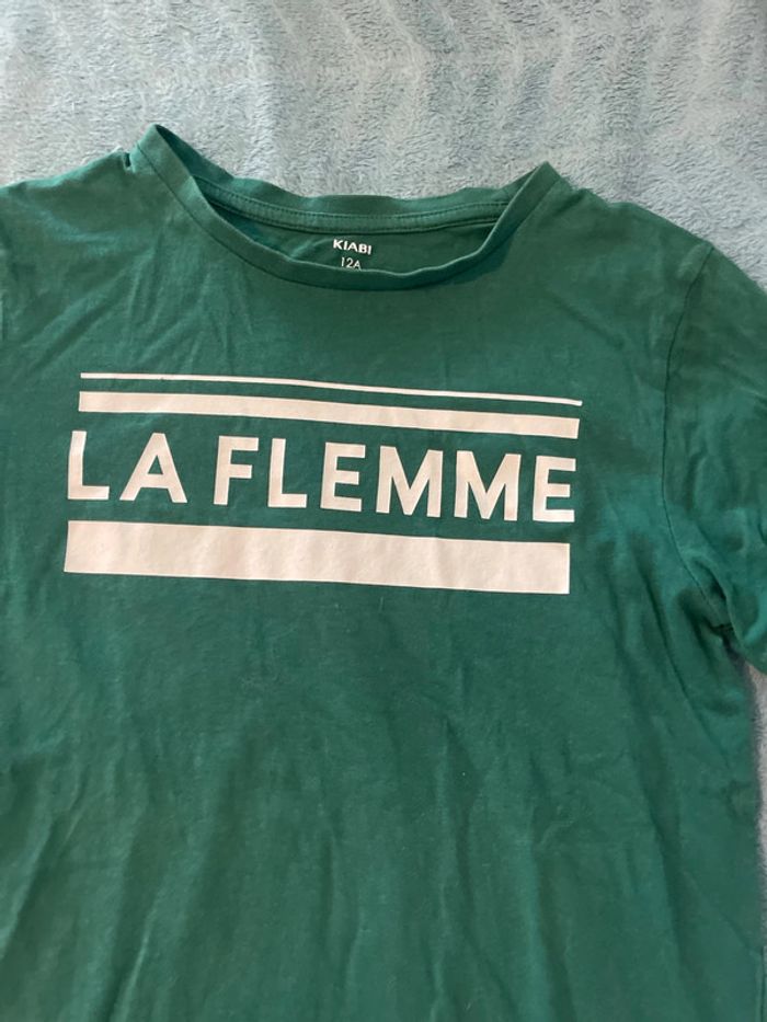 T-shirt flemme - photo numéro 2
