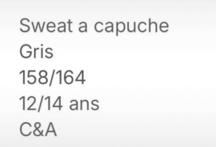 Sweat - photo numéro 3