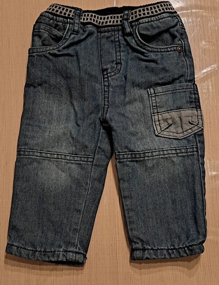 Pantalon en jeans doublé 9 mois orchestra