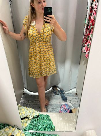 Robe by one neuve étiqueté taille S/M S M 36 38 40 jaune