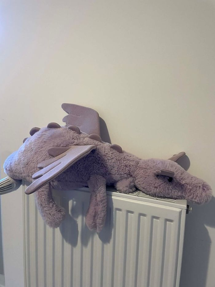 Peluche Jellycat Hugue Violet dragon - photo numéro 3