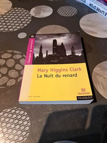Livre "La nuit du renard" de Mary Higgins Clark