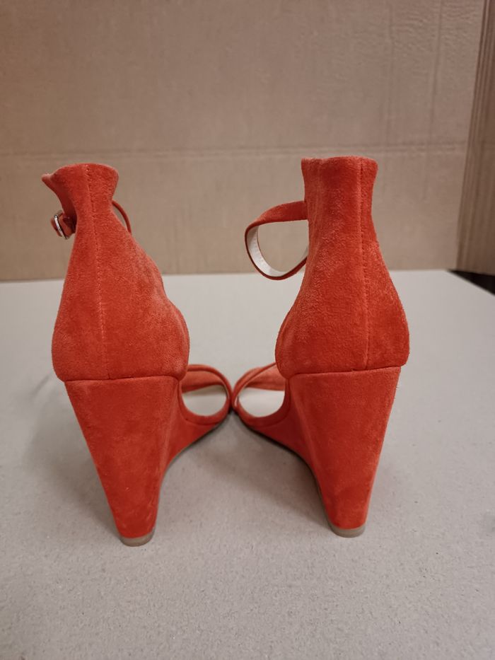 Sandales à talons corail Mojo Moxy taille 39,5 - photo numéro 5