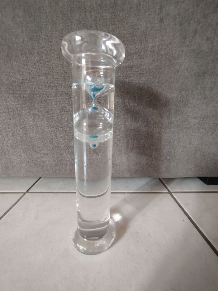 minuteur/sablier en verre