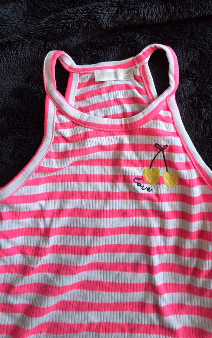 Debardeur à bretelles fille 5 ans - photo numéro 2