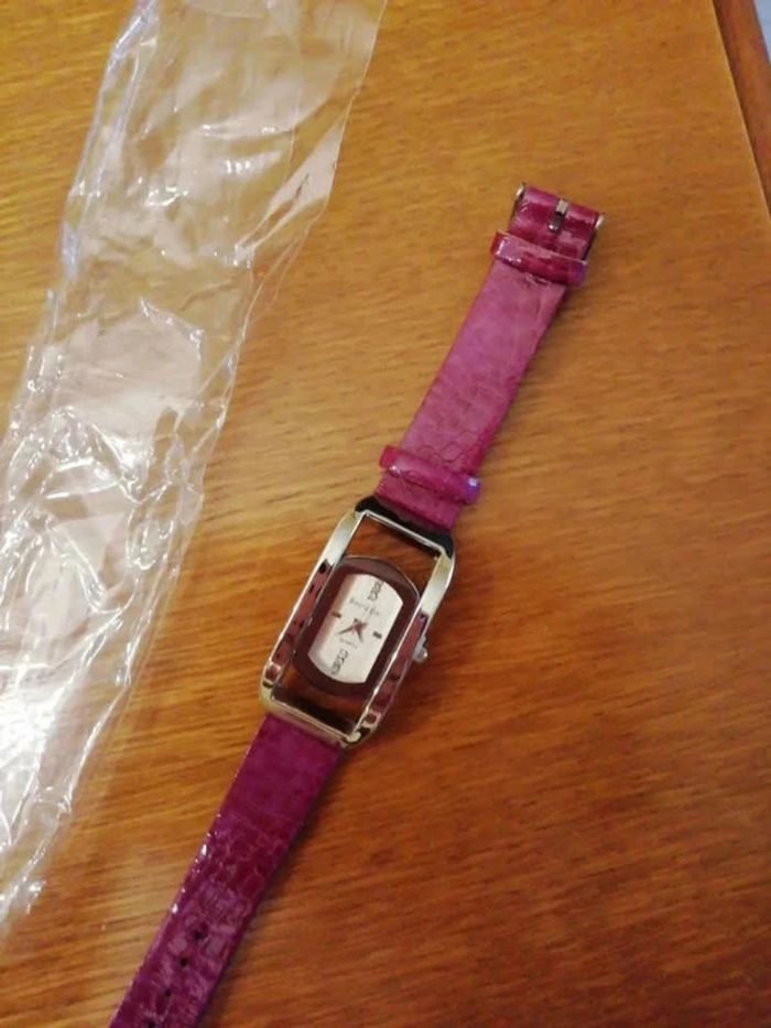 Montre Souris D'Or x Swarovski violette neuve - photo numéro 8