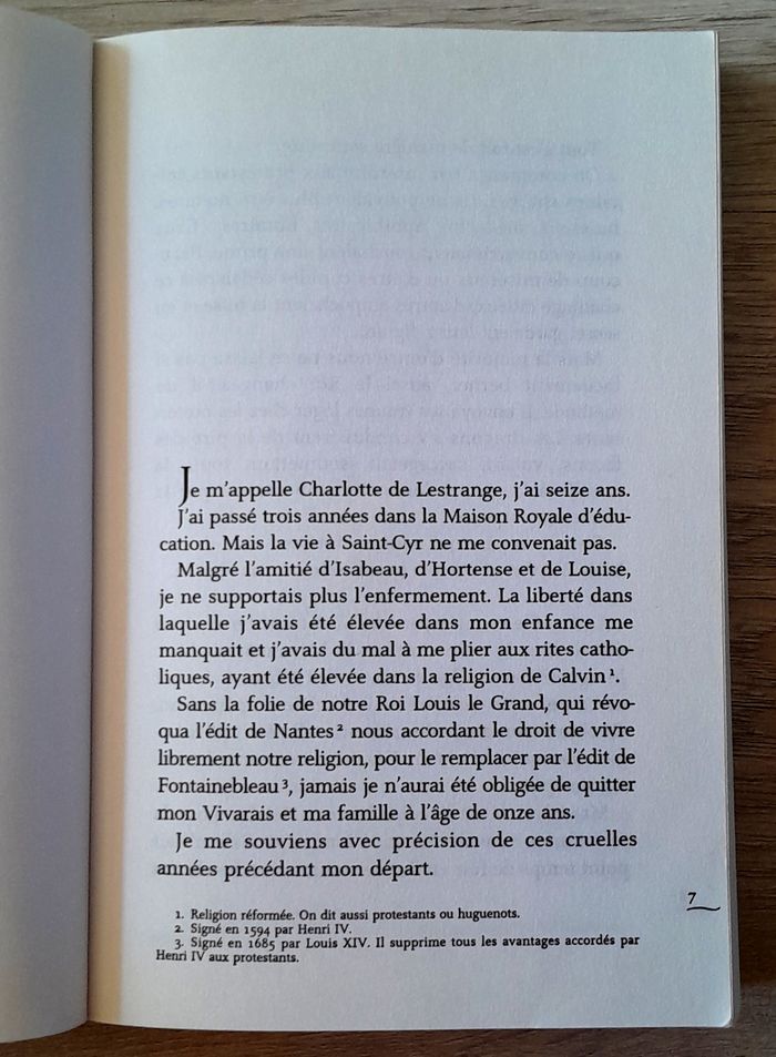 les colombes du roi-soleil - Charlotte, la rebelle - photo numéro 5