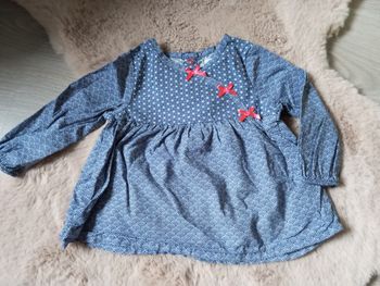 Blouse bleue 