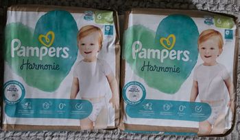Couches Pampers Harmonie taille 6x2