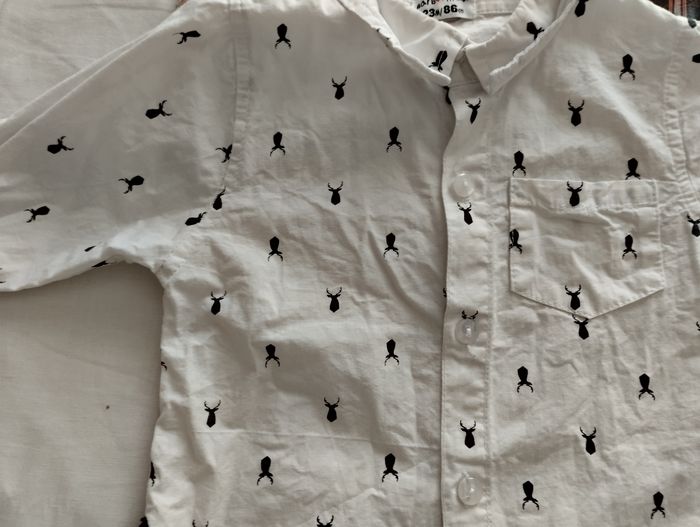 Chemises coton taille 23 mois - photo numéro 5