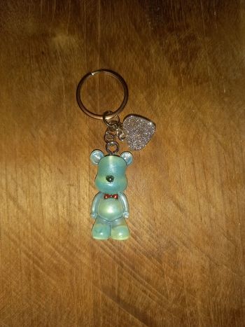 Porte clé ourson  résine epoxy