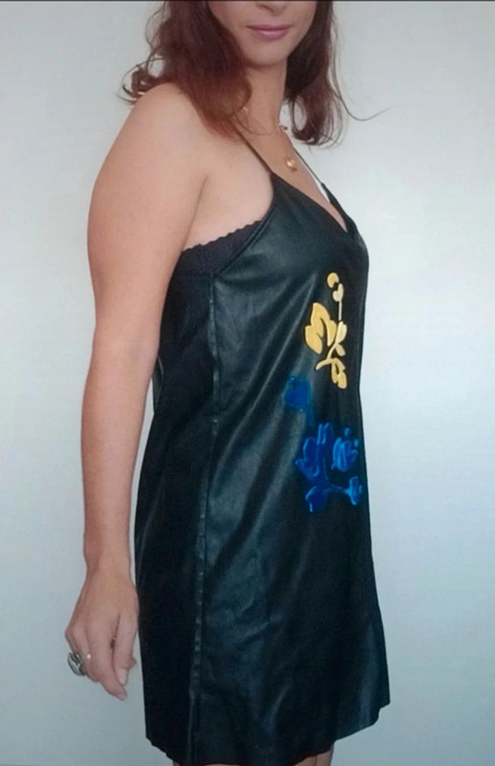 Robe sexychic similicuir taille 40 - photo numéro 5