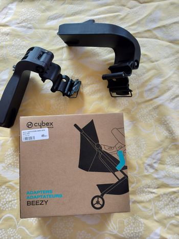 Adaptateurs Cybex beezy cosy pousette