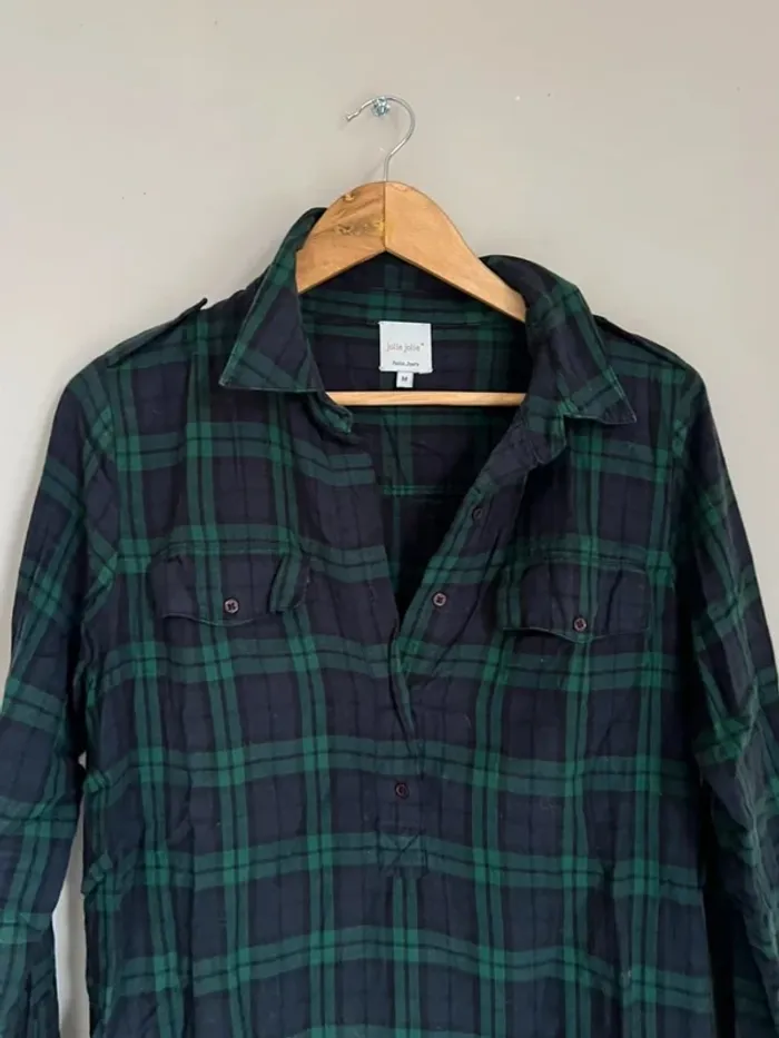 Robe carreaux vert - photo numéro 3