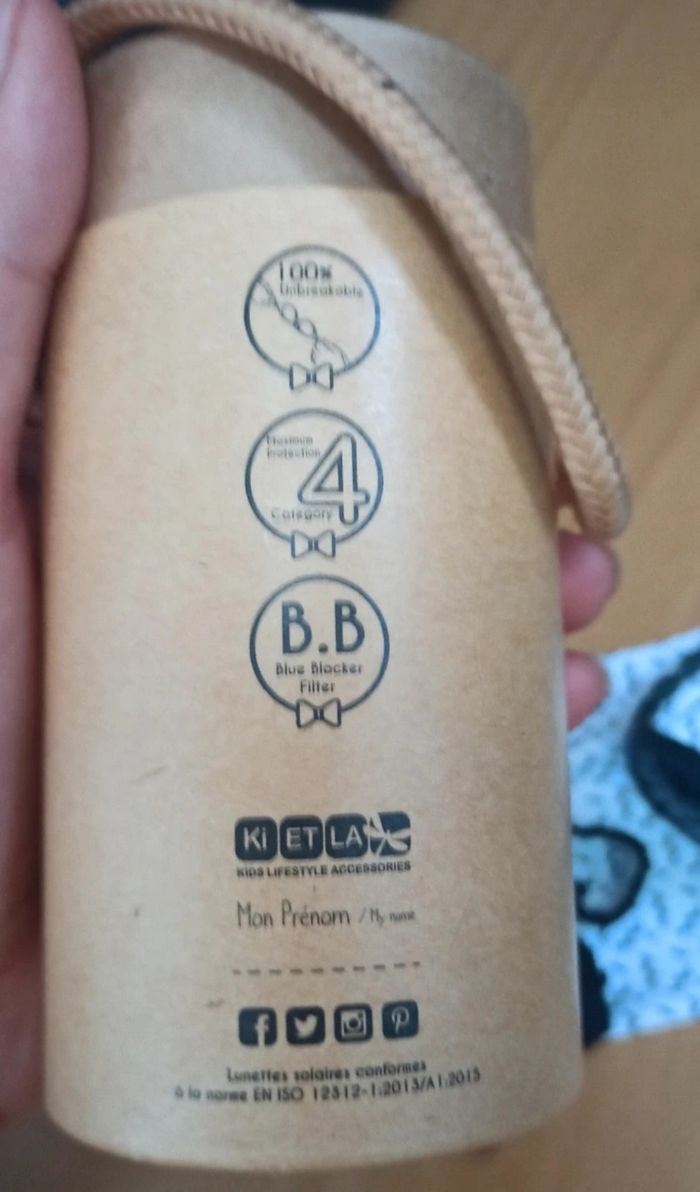 Lunettes ki et la 0-18 mois réversible - photo numéro 5