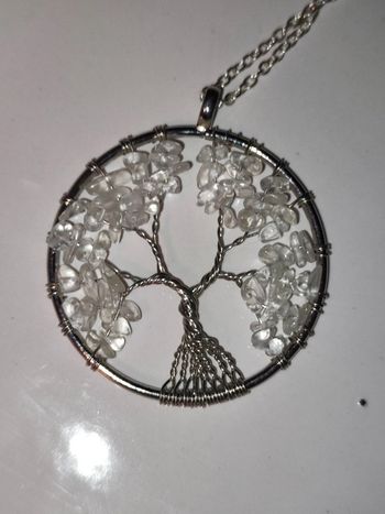 Collier arbre de vie Quartz