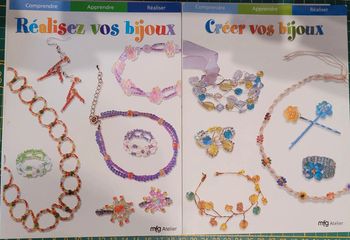 2 livres créations bijoux