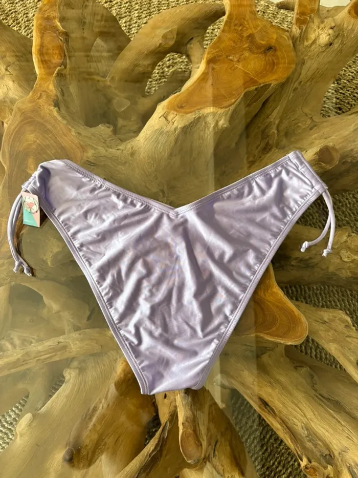 Bas de maillot de bain Ardene violet métallisé XL - photo numéro 2