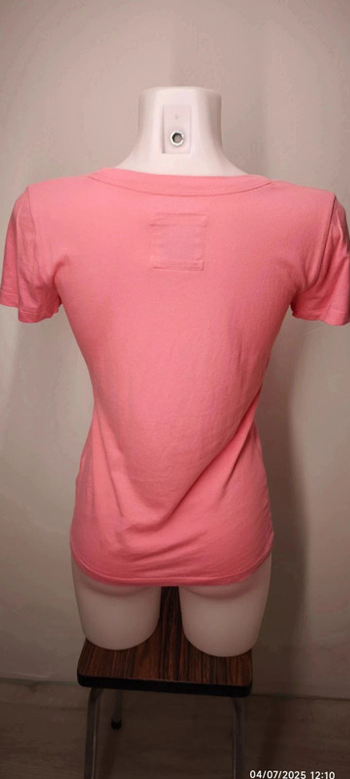 T-shirt Abercrombie & Ftich Femme M Rose - photo numéro 2