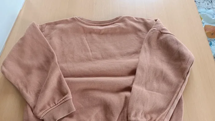 Pull col rond marron - photo numéro 4