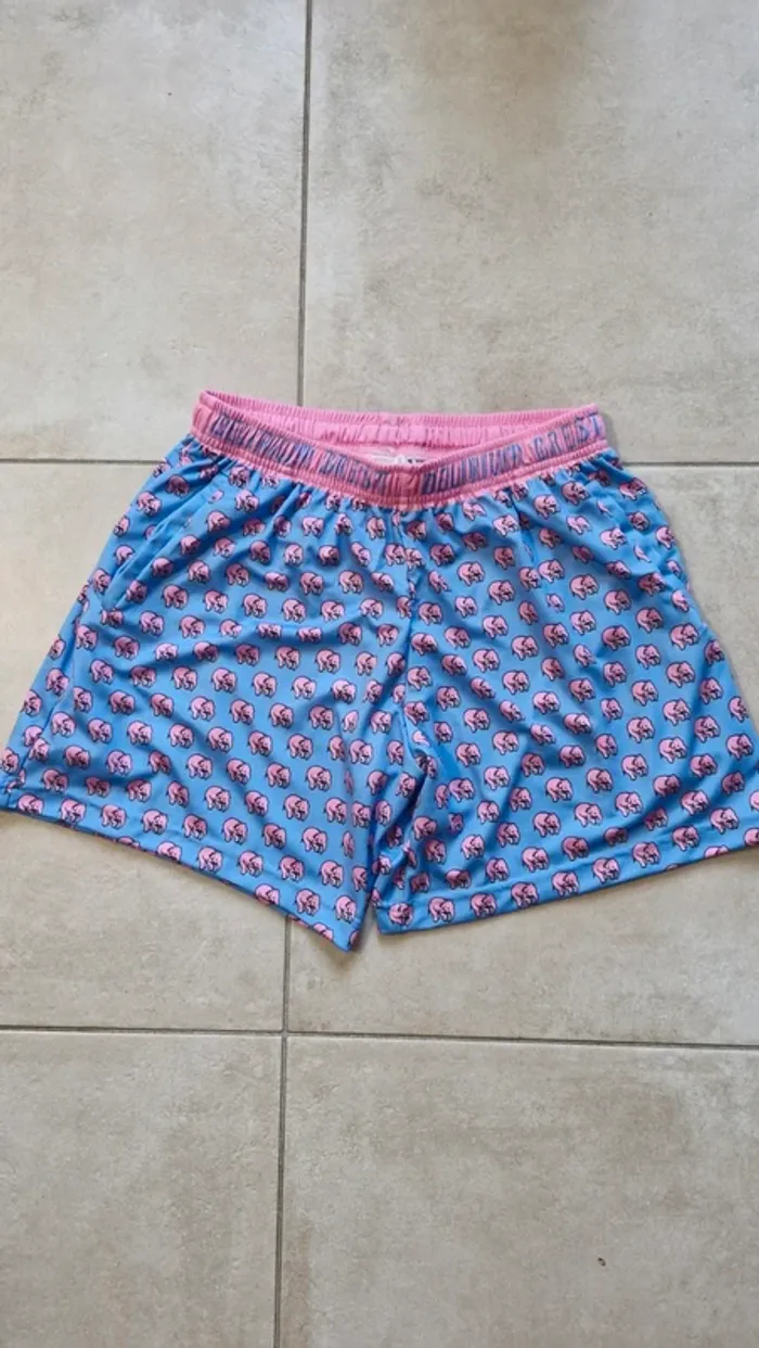Short delirium homme taille M bleu/rose