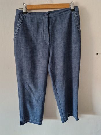 Pantalon bleu Damart