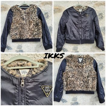 10/12 ans superbe veste réversible IKKS