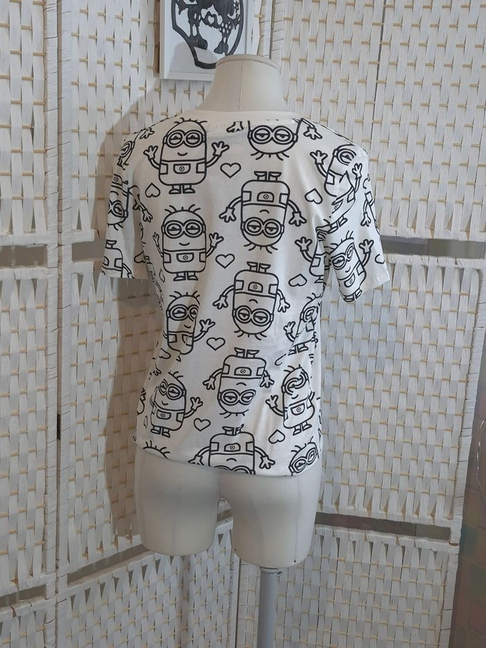 🍌joli T-shirt Minions "The Rise of Gru" Imprimé All-Over femme TS / 36 - photo numéro 2