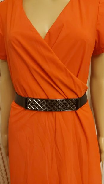 Ceinture Astrid Black Label noire 70cm
