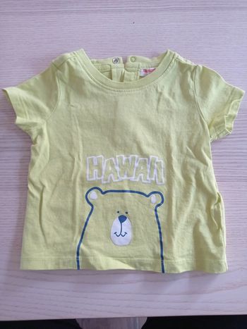 T-shirt manches courtes DPAM 9 mois