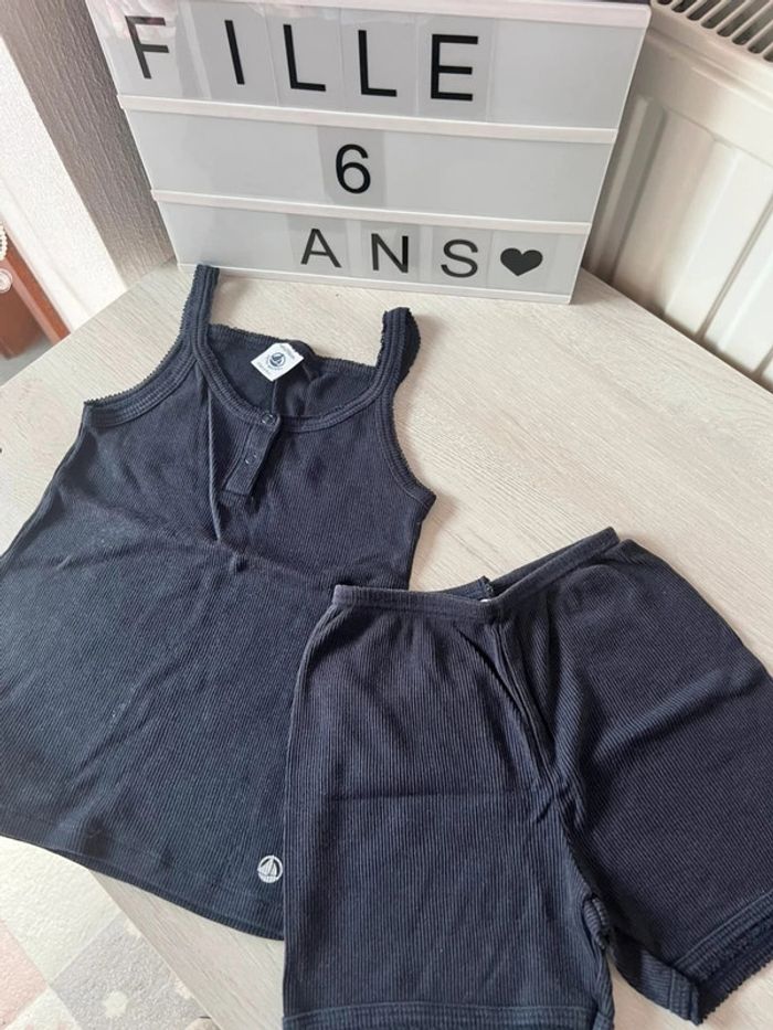 Pyjama été petit bateau 6 ans