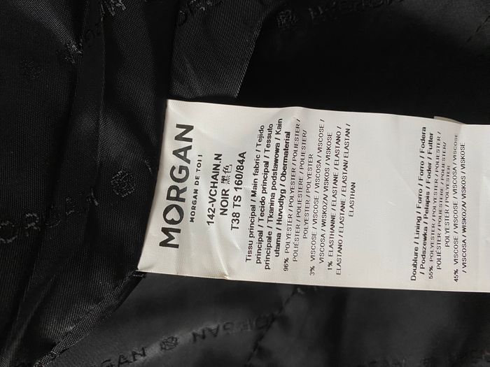 Veste / blazer épais noire Morgan - photo numéro 6