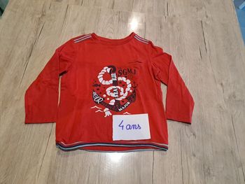 Tshirt sergent major 4 ans