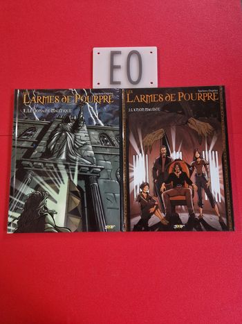 Lot de 2 bd les larmes de pourpre 1 et 2,EO