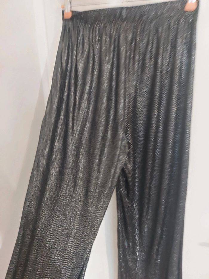 Pantalon  ample argenté - photo numéro 2