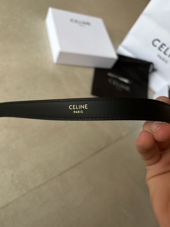 Ceinture Céline / femme / taille 85/ noir - photo numéro 7